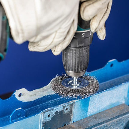 PFERD spazzola rotonda RBU INOX ( 8000433049 ) Ø 80 mm spessore del filo 0,2 mm