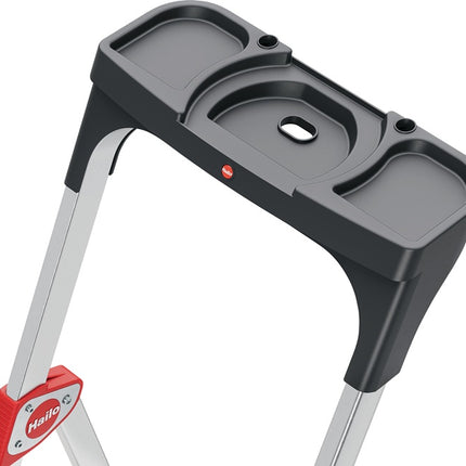 Hailo drabina 100 Topline ( 9000463140 ) Stopnie 3-5 anodowane aluminium teleskopowe