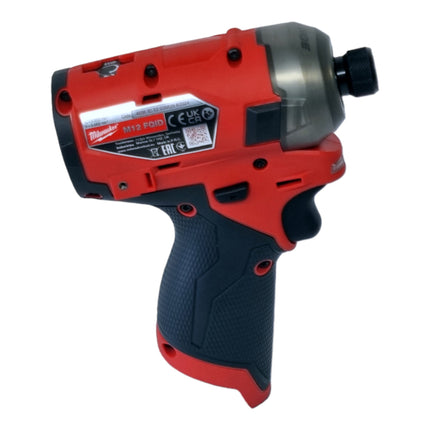 Milwaukee M12 FQID-251 Llave de impacto sin cable 12 V 50 Nm 1/4" sin escobillas + 1x batería recargable 2,5 Ah - sin cargador