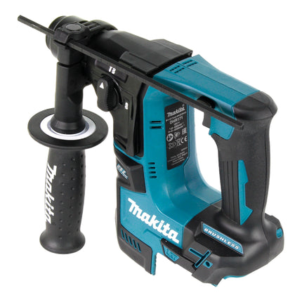 Martillo perforador sin cable Makita DHR 171 G1X3 18 V 1,2 J SDS-Plus Brushless + 1x batería recargable 6,0 Ah + juego de accesorios de 65 piezas + maletín - sin cargador
