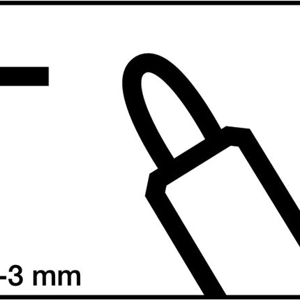 Marker do tablic Edding 250 ( 9000487945 ) czarny/czerwony/niebieski/zielony