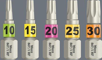 Wera Bit 867 TORX(R) HF ( 8002899418 ) 1/4 ″ TX 15 Lunghezza 50 mm