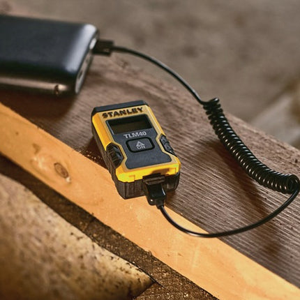 Telémetro láser Stanley TLM 40 ( 8000870007 ) 12 m ± 6 mm