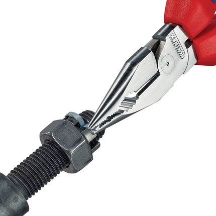Knipex needle nose combination pliers ( 8002875245 ) length 185 mm chrome-plated