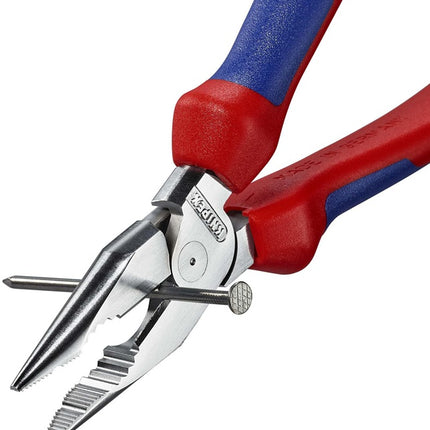 Knipex needle nose combination pliers ( 8002875245 ) length 185 mm chrome-plated