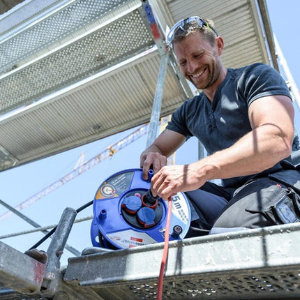 Avvolgicavo Brennenstuhl Garant ( 8000337574 ) 25 m gomma-neoprene 3 x 2,5 mm² plastica IP44