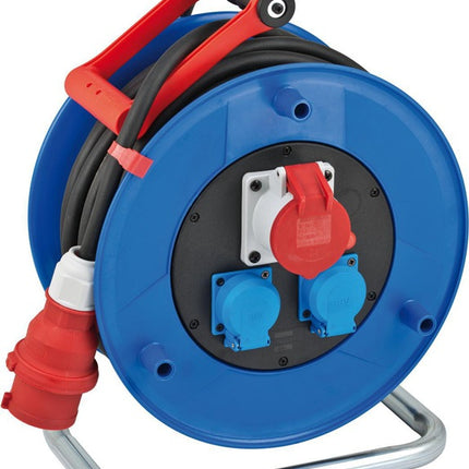 Brennenstuhl Drehstromkabeltrommel Garant ( 8000337368 ) 20 m Gummi-Neopren 5 x 2,5 mm² Kunststoff IP44