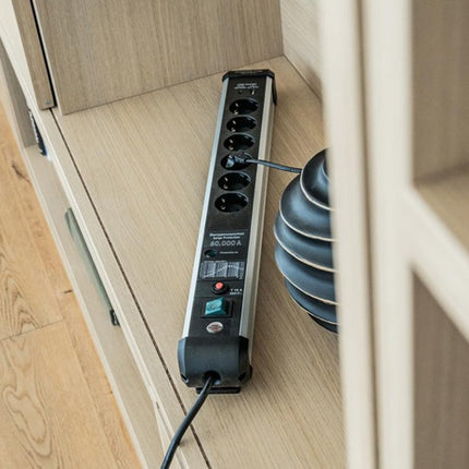 Presa di corrente Brennenstuhl Premium-Protect-Line ( 8001718837 ) 16 A 230 V nero/argento 3 m PVC 1,5 mm²