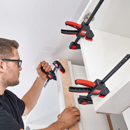 Pinza de mesa Bessey EZR con una mano ( 4000831639 ) Ancho de sujeción 150 mm Ancho de separación 120 - 310 mm