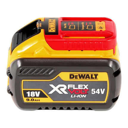 DeWalt DCS 573 N Sierra circular sin cable 18 V 190 x 30 mm sin escobillas + 1x batería 9,0 Ah - sin cargador