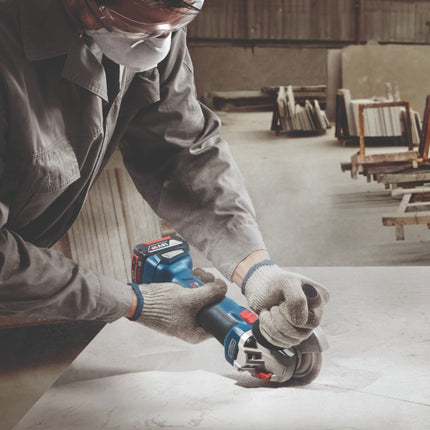 Bosch GWS 18V-10 Professional Meuleuse angulaire sans fil 18 V 125 mm Brushless + 1x batterie ProCORE 4,0 Ah + chargeur