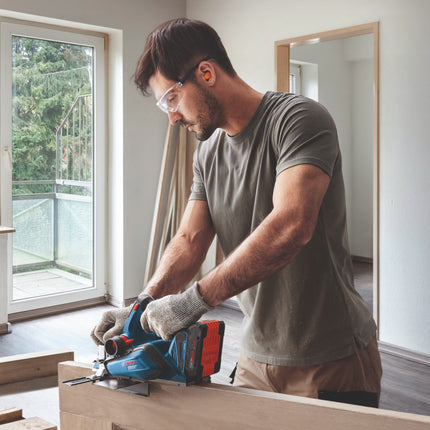 Bosch GHO 18V-26 Professional cordless planer 18 V 2.6 mm brushless + 1x rechargeable battery 4.0 Ah + charger + L-Boxx