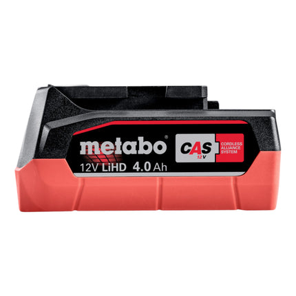Metabo battery set 4x LiHD battery pack 12 V 4.0 Ah / 4000 mAh Li-Ion with charge level indicator ( 4x 625349000 )