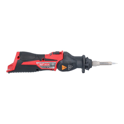 Milwaukee M12 SI-201 Akku Lötkolben 12 V 400 °C arretierbarer Kopf + 1x Akku 2,0 Ah + Ladegerät