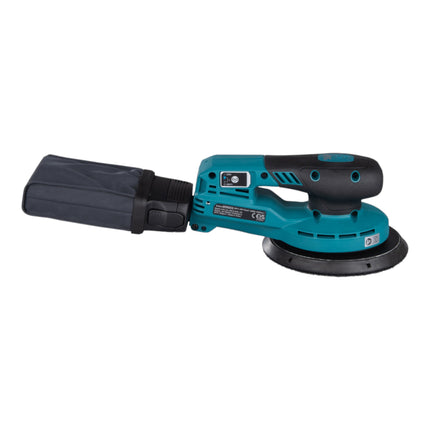 Makita BO 002 CGT101 Lijadora rotorbital sin cable 40 V máx. 150 mm 5,0 mm carrera Sin escobillas + 1x batería recargable 5,0 Ah + cargador + Makpac