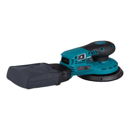 Makita BO 002 CGT201 Lijadora rotorbital sin cable 40 V máx. 150 mm 5,0 mm carrera Sin escobillas + 2x batería recargable 5,0 Ah + cargador + Makpac