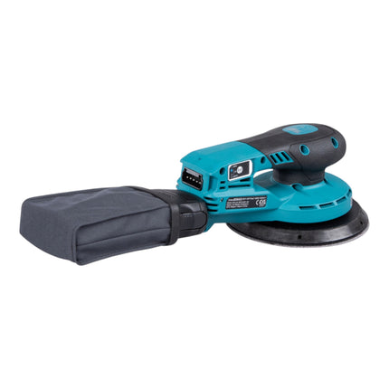 Makita BO 004 CGM101 Levigatrice rotorbitale a batteria 40 V max. 150 mm 3,0 mm di corsa Brushless + 1x batteria 4,0 Ah + caricabatterie
