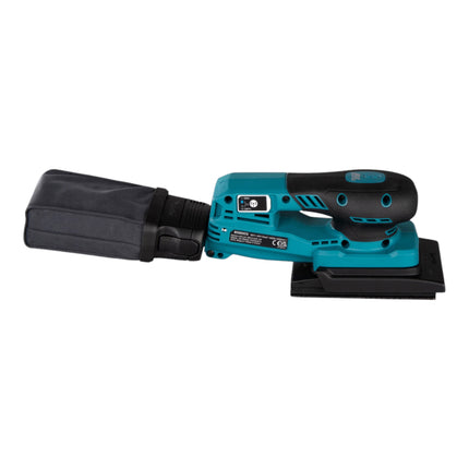 Makita BO 005 CGT201 Lijadora orbital sin cable 40 V máx. 80 x 130 mm 3,0 mm carrera Sin escobillas + 2x batería recargable 5,0 Ah + cargador