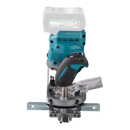 Makita RP 001 GT201 Fresadora sin cable 40 V máx. 12 mm sin escobillas + 2x batería 5.0 Ah + cargador