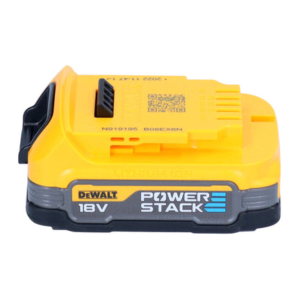 DeWalt DWH 161 N cordless universal extractor 18 V 0.21 l brushless + 1x Powerstack battery 1.7 Ah - without charger