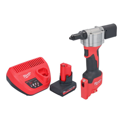 Milwaukee M12 BPRT 501 Akku Blindnietgeraet 12 V 20 32 mm 1x Akku 5 0 Ah Ladegeraet 0 - toolbrothers