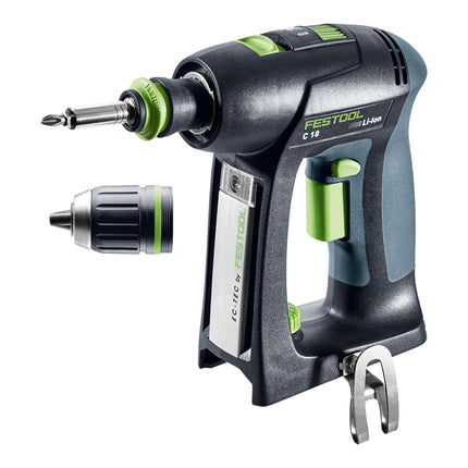 Festool C 18-Basic-4,0 cordless drill driver 18 V 45 Nm brushless ( 577050 ) + 1x battery 4,0 Ah + systainer - without charger
