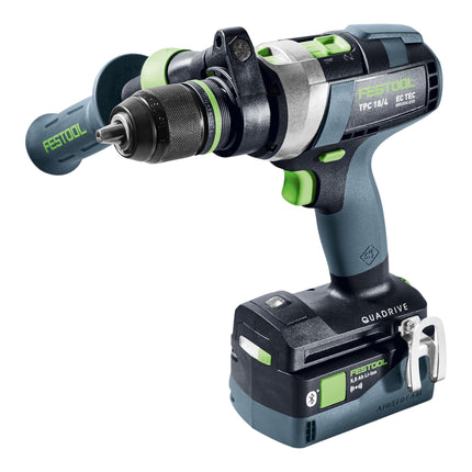 Festool TPC I-Basic-5,0 taladradora de percusión sin cable 18 V 75 Nm ( 577053 ) Sin escobillas + 1x batería 5,0 Ah + systainer - sin cargador