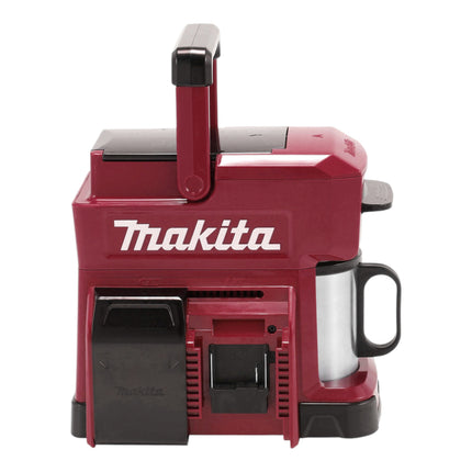 Makita DCM 501 STAR cafetera sin cable 12 V max / 18 V rojo + 1x batería recargable 5.0 Ah + cargador
