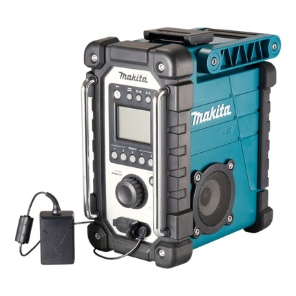 Makita DMR 116 RA1 cordless construction site radio 14.4 - 18 V AM FM AUX + 1x rechargeable battery 2.0 Ah + charger