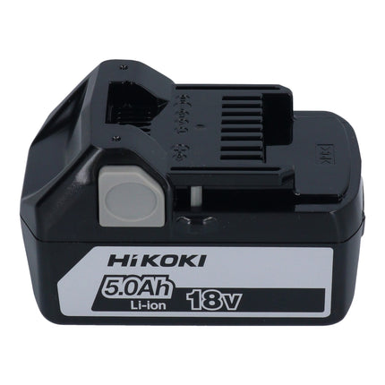Amoladora angular a batería HiKOKI G 1813DA W4Z 18 V 125 mm con arranque suave sin escobillas + 1x batería 5,0 Ah - sin cargador