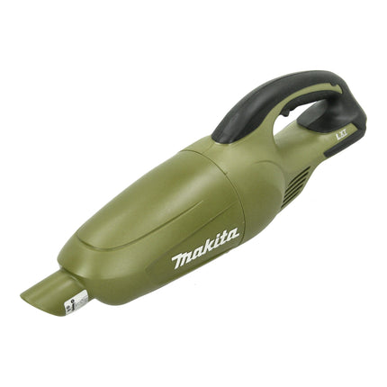 Makita DCL 180 SM2O cordless hoover 18 V 0.65 l Olive Outdoor Adventure series + 2x rechargeable battery 4.0 Ah + charger