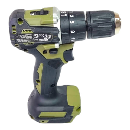 Makita DHP 487 G1O trapano a percussione a batteria 18 V 40 Nm senza spazzole serie Olive Outdoor Adventure + 1x batteria ricaricabile 6,0 Ah - senza caricabatterie