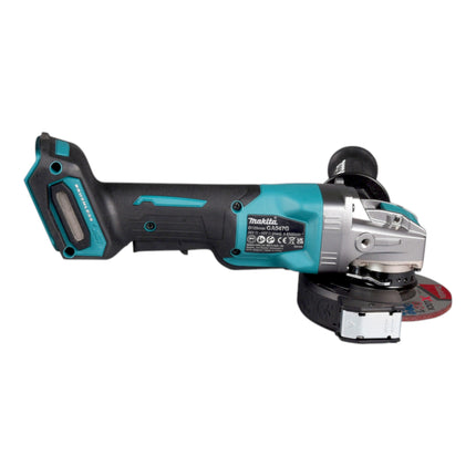 Makita GA 047 GT101 Cordless angle grinder 40 V max. 125 mm X-LOCK Brushless + 1x rechargeable battery 5.0 Ah + Makpac - without charger