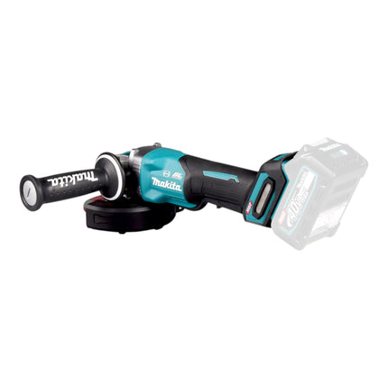 Makita GA 047 GT201 Amoladora angular sin cable 40 V máx. 125 mm X-LOCK Brushless + 2x batería recargable 5,0 Ah + cargador