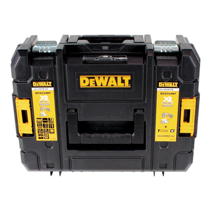DeWalt DCS 334 E1T cordless pendulum action jigsaw 18 V brushless + 1x Powerstack battery 1.7 Ah + charger + TSTAK