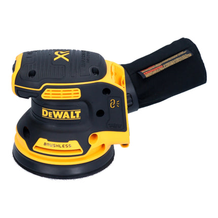 DeWalt DCW 210 E1 cordless random orbital sander 18 V 125 mm brushless + 1x Powerstack battery 1.7 Ah + charger