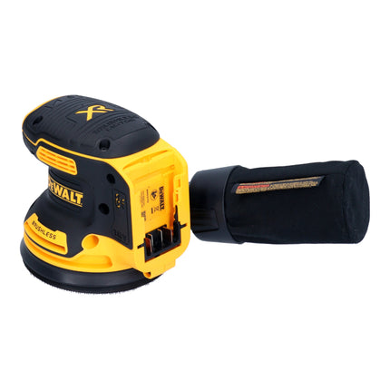 DeWalt DCW 210 E1 cordless random orbital sander 18 V 125 mm brushless + 1x Powerstack battery 1.7 Ah + charger
