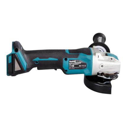 Makita DGA 520 RTJX1 akumulatorowa szlifierka kątowa 18 V 125 mm X-LOCK bezszczotkowa + 2x akumulator 5,0 Ah + ładowarka + Makpac