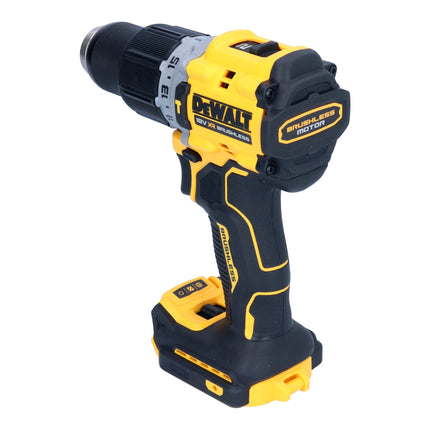 Taladro de percusión sin cable DeWalt DCD 805 E2 18 V 90 Nm sin escobillas + 2x batería Powerstack 1,7 Ah + cargador