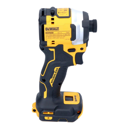 DeWalt DCF 850 D1T Akku Schlagschrauber 18 V 205 Nm 1/4" Brushless + 1x Akku 2,0 Ah + Ladegerät + TSTAK