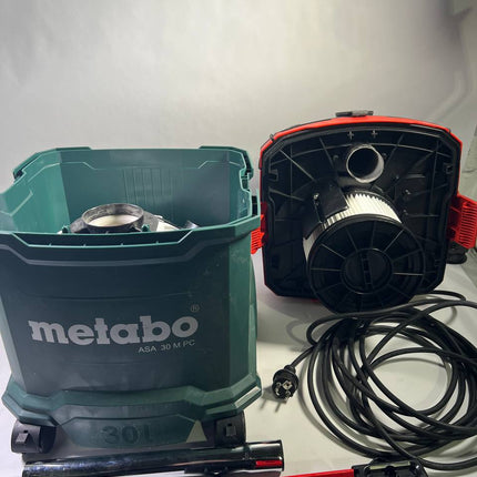 Metabo ASA 30 M PC Nass und Trockensauger 1200 Watt 36 l 225 Stark Gebraucht 2 - toolbrothers