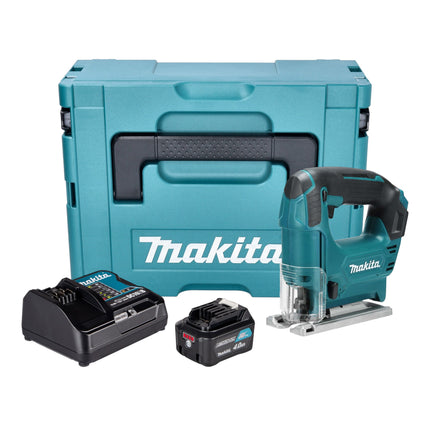 Makita JV 101 DSM1J Akku Stichsaege 12 V max 65 mm 1x Akku 4 0 Ah Ladegeraet Makpac 0 - toolbrothers