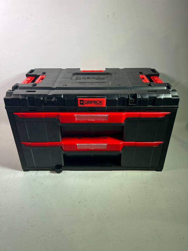 Qbrick System ONE Drawer 2 Toolbox 2 0 Werkzeugbox 587 x 380 x 340 mm 29 l mit zwei Schubladen Beschaedigt 1 - toolbrothers