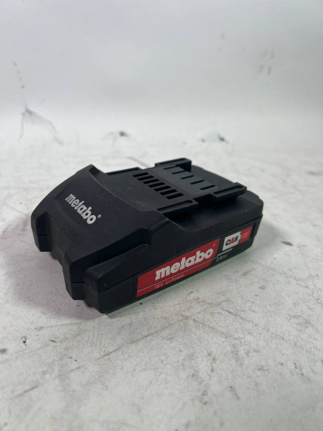 Metabo Li Power Akkupack 18 V 2 0 Ah CAS Li Ion Akku 625596000 mit Ladestandsanzeige Leicht Gebraucht 1 - toolbrothers