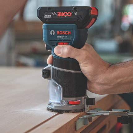 Bosch GKF 18V 8 Professional Akku Kantenfraese 18 V 8 0 mm Brushless 1x ProCORE Akku 4 0 Ah Ladegeraet 4 - toolbrothers