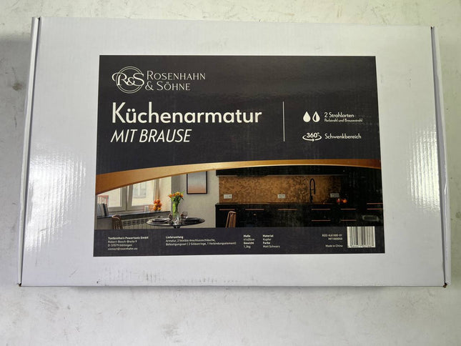 Rosenhahn Soehne Sylt 200 Kuechenarmatur mit Brause Neuwertig 1 - toolbrothers