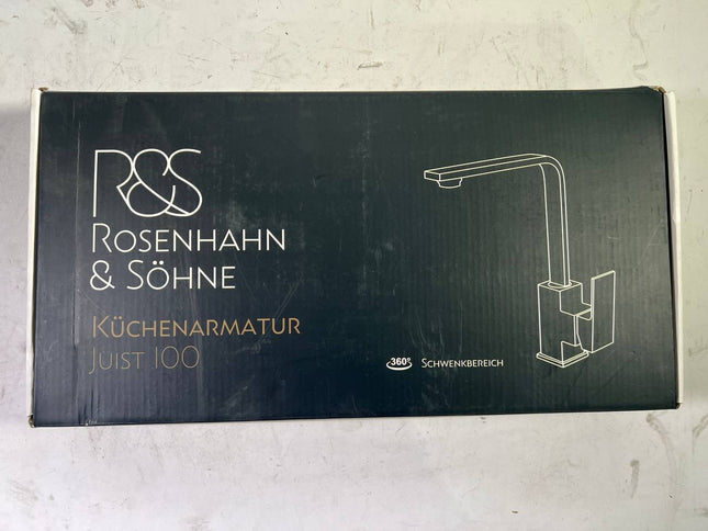 Rosenhahn Soehne Juist 100 Kuechenarmatur 360 Drehbarer Wasserhahn Kueche Neuwertig 1 - toolbrothers