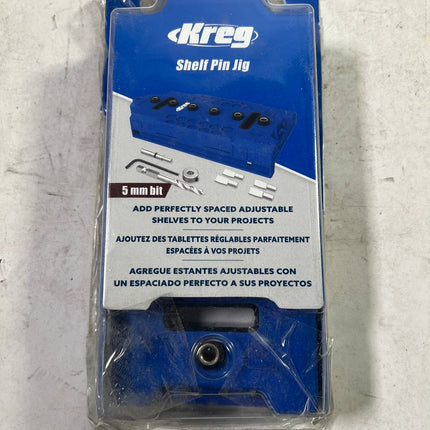 Kreg LR32 Lochreihen Bohrschablone 32 mm blau 5 mm Bohrer Gebraucht 4 - toolbrothers