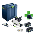 Festool TSC 55 KEB Basic 100Y Limited Edition Akku Tauchsaege 18 36 V 2x 18 V 160 mm Brushless 2x Akku 5 0 Ah Systainer ohne Ladegeraet 0 - toolbrothers