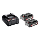 Metabo Basis Set 2x Li Power Akkupack 18 V 2 0 Ah Akku SC 36 Ladegeraet 685161000  0 - toolbrothers